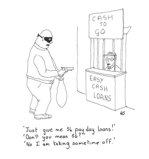 'Just give me 54 payday loans!'