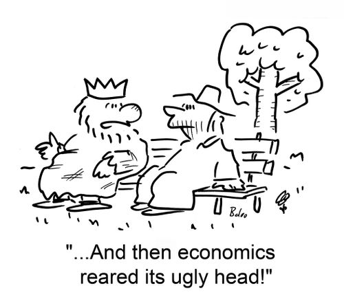 '...And then economics reared its ugly head!'