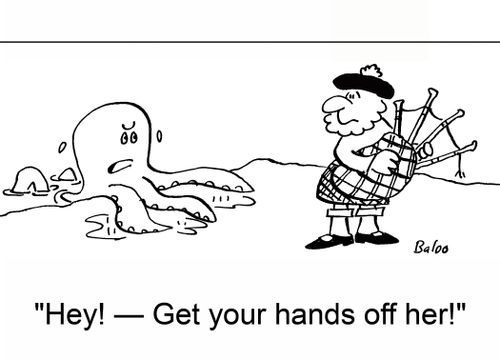 'Hey! -- Get your hands off her!'