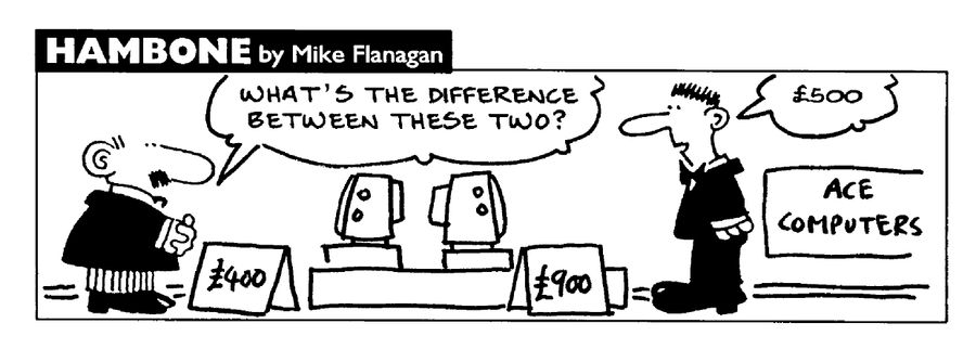 STRIP Hambone: What's the difference between these two?