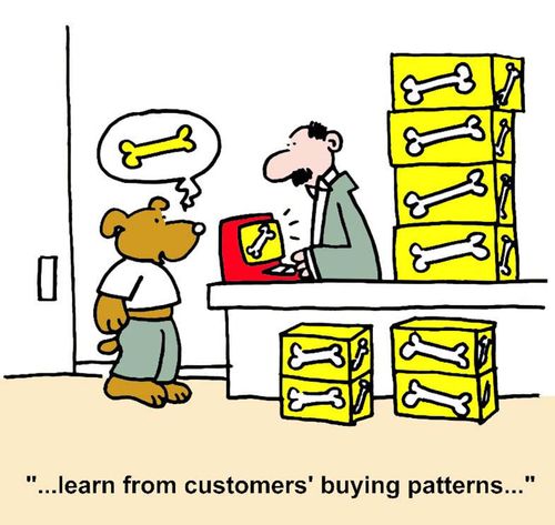 Marketing - Learn from customers' buying patterns...