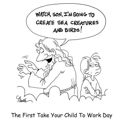 The First Take Your Child To Work Day.