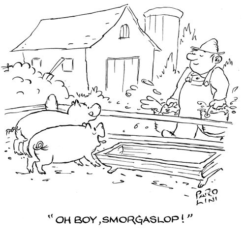 'Oh boy, smorgaslop!'