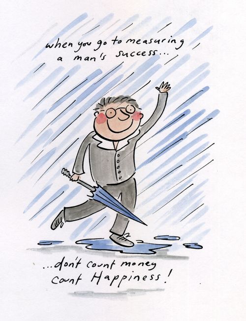 Don't count money count happiness!