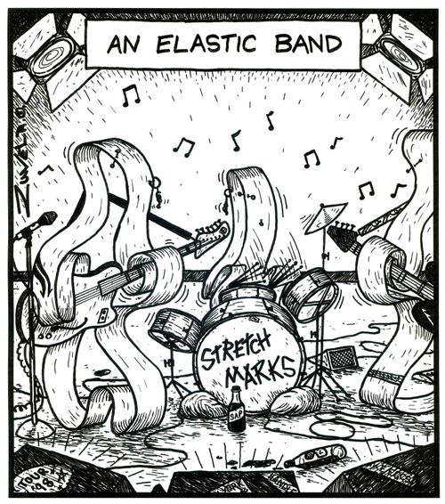 An Elastic Band - Stretch Marks.