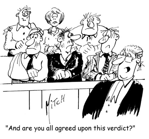 "Are you all agreed upon this verdict?"