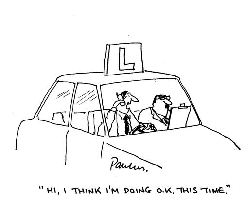 'Hi, I think I'm doing OK this time.'