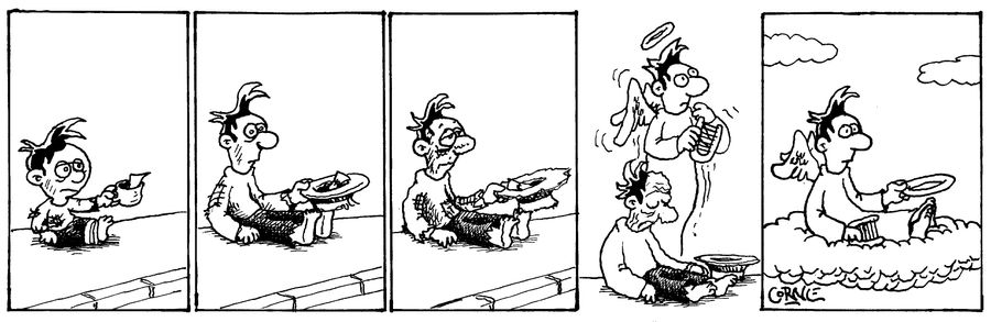 Angel becomes Beggar