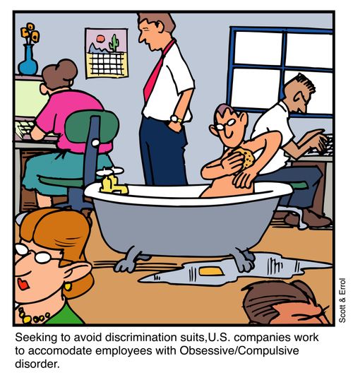 Companies work to accommodate employees with obessive-compulsive disorder