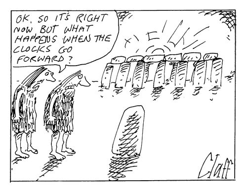 "It's right now, but what happens when the clocks go forward?"