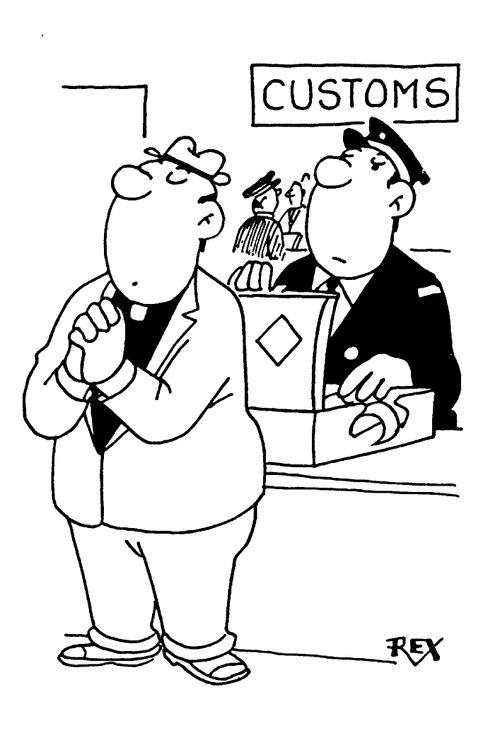 The Vicar in Customs