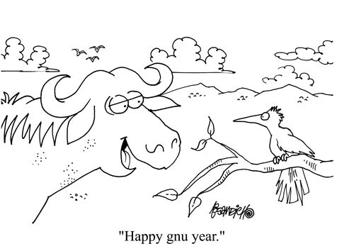 'happy gnu year.'