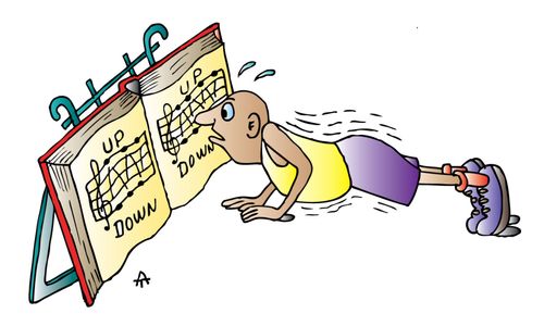 Sportsman and music