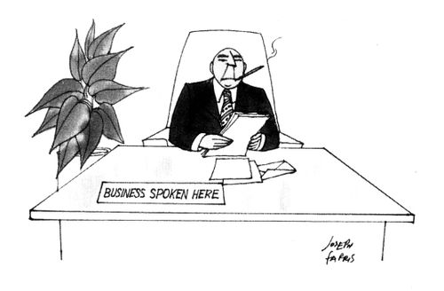 Business spoken here.