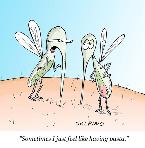 'Sometimes I just feel like some pasta.'