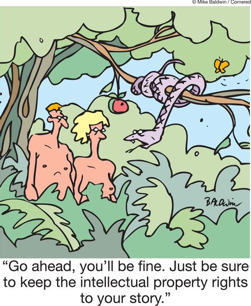'Go ahead, you'll be fine. Just be sure to keep the intellectual property rights to your story.'