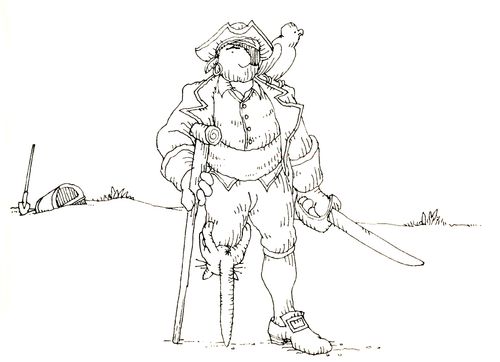 101 uses of a dead cat: peg leg