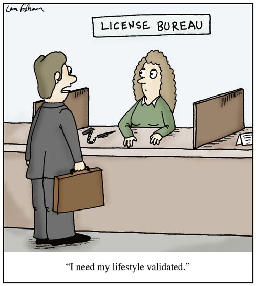 'I need my lifestyle validated.'