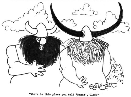 'Where is this place you call 'Texas', Olaf?'