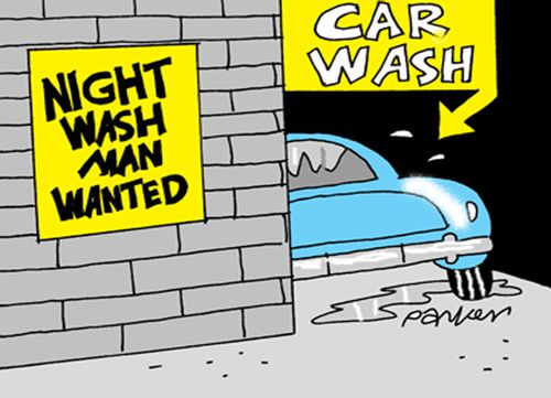 Night Wash man.