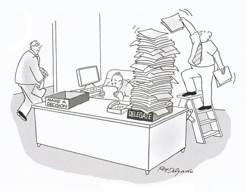 Make a decision or Delegate?