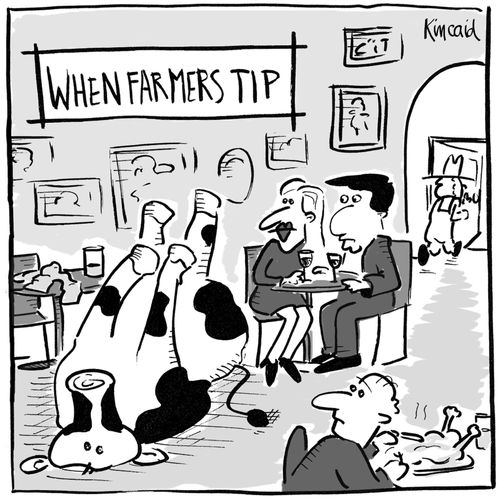 When Farmers Tip...