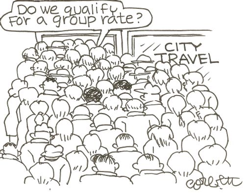 'Do we qualify for a group rate?'