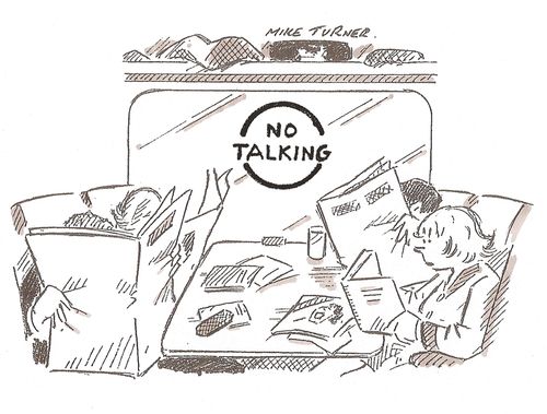 No Talking on the Train.