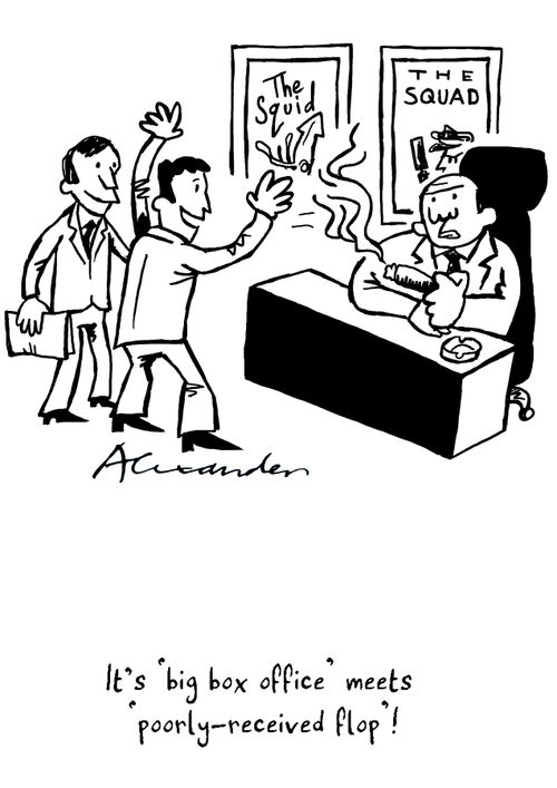 'It's 'big office' meets 'poorly-received flop'!'