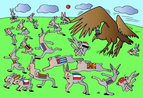 USA Eagle hunting other countries.
