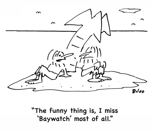 'The funny thing is, I miss 'Baywatch' most of all.'