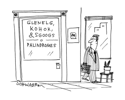 Genelg, Kohok, & Sgoogs - Palindromes