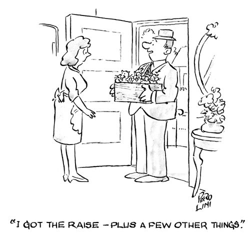 'I got the raise - plus a few other things.'