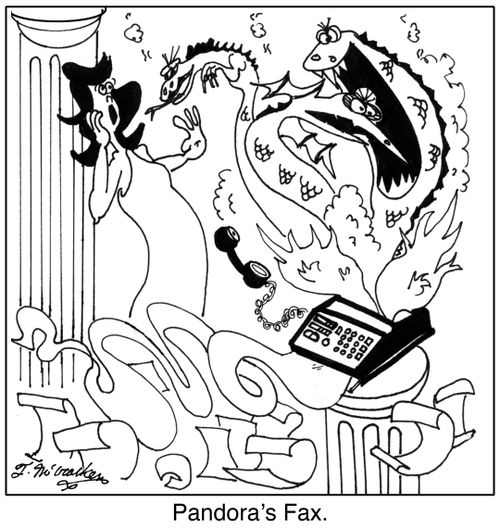 Pandora's Fax.