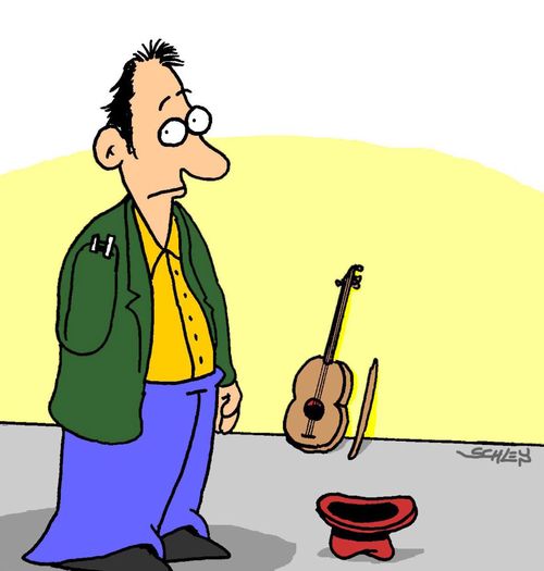 Fiddler with one arm