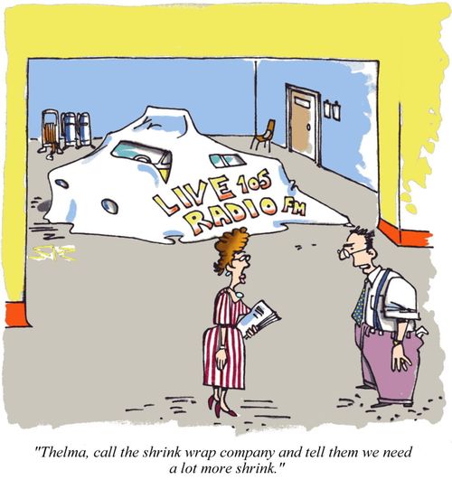 Taxi Shrink Wrap