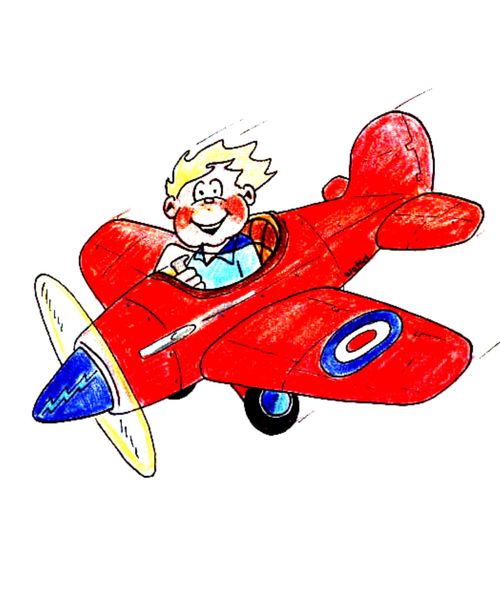 Boy pilot.
