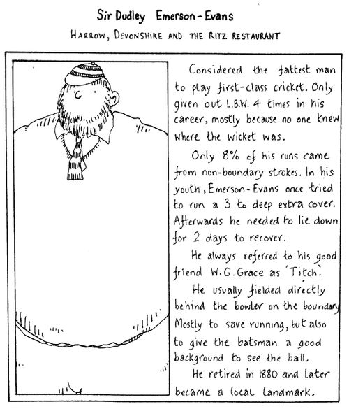 Sir Dudley Emerson-Evans-personal description