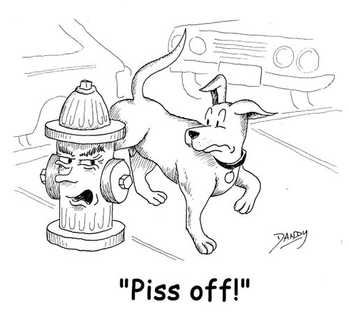 'Piss off!'