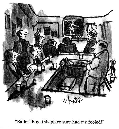 Ballet! Boy, this place sure had me fooled!