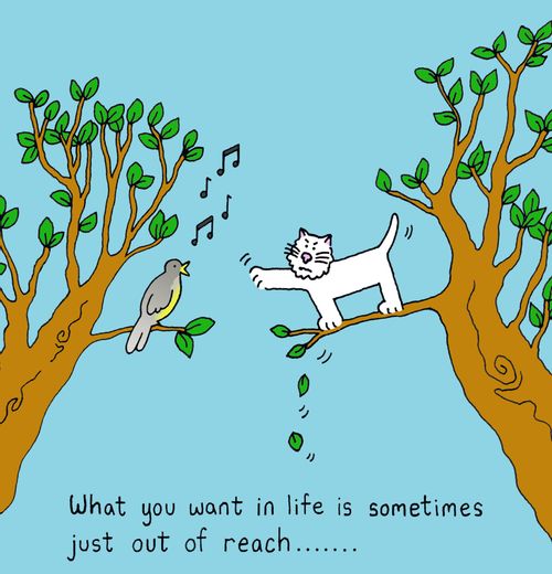 What you want in life is sometimes out of reach.