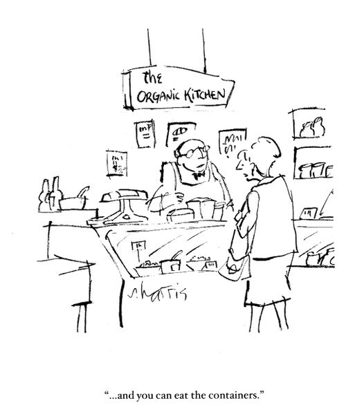 'And you can eat the containers.'