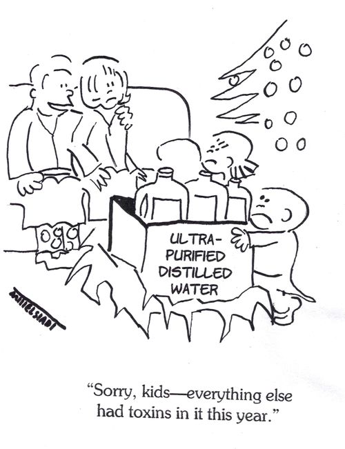 'Sorry, kids--everything else had toxins in it this year.'