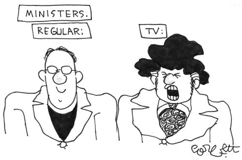 Ministers: regular and TV.