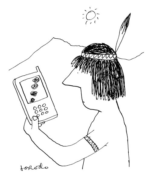 Text Smoke Signal.