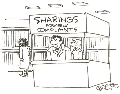 Sharings,,,formerly complaints,