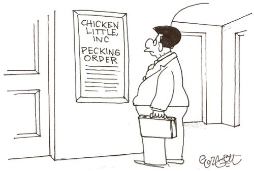 Chicken Little Inc. Pecking Order.