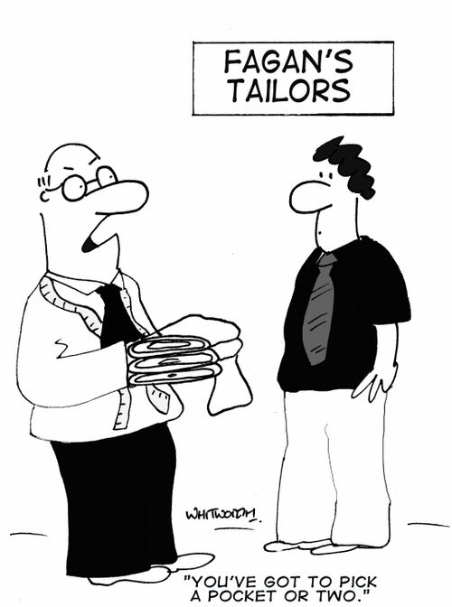 'You've got to pick a pocket or two.'