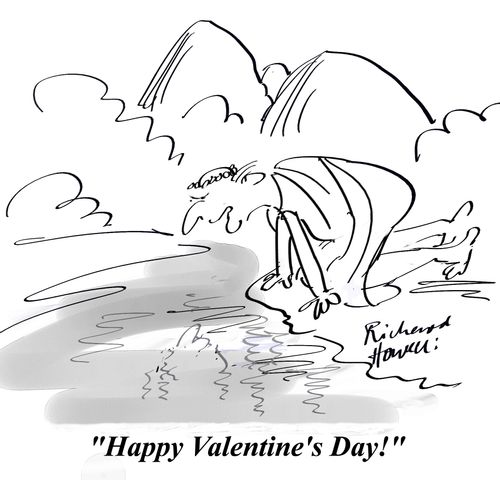 'Happy Valentine's Day.'