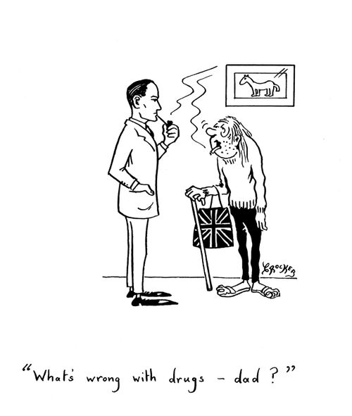 'What's wrong with drugs - Dad?'